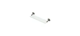 R2015-U15A DELTANA Towel Glass Shelf Antique