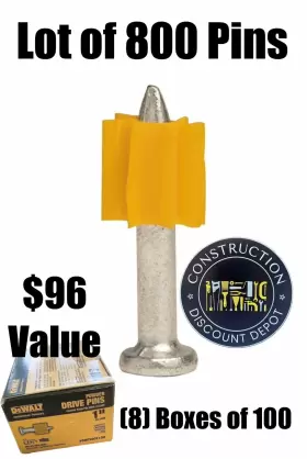 DDF3001150 DEWALT Powder Actuated Fasteners Drive Pins
