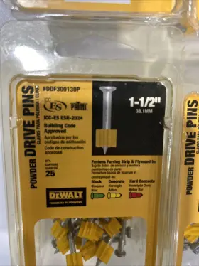 DDF300130P DEWALT Powder Drive Pin Pack Total #3