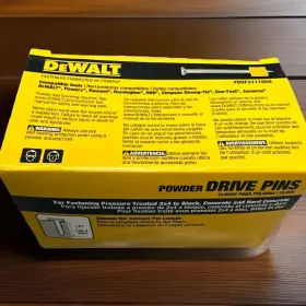 DDF3111650 DEWALT Powder Drive Pins