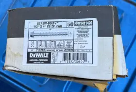 PFM1411420 DEWALT Pfm Screw Bolt Concrete Anchor Zinc