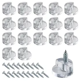 39334-GRCLIP-CP18 DGHAOP Glass Retainer Clips Cabinet Door
