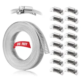 K-M1-058-30 DIANRUI Hose Clamps Steel Strap Stronger Faste
