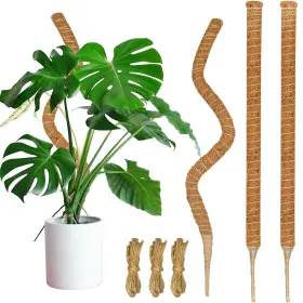 CH1002C-POLE-120CM-3 DIMPOO Pack Poles Monstera Bendable