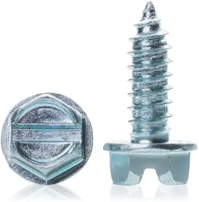 LPS100 DISCOUNT CARE PRODUCTS Car Zinc License Plate Screws