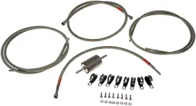 819-817 DORMAN Flexible Steel Braided Fuel Line Sel