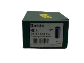 2-13 DOTTIE Box Zinc Rod Couplings