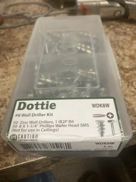 WDK8W DOTTIE Driller Kit