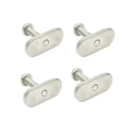 AB02 DOUZIME Rail Track Screws Nuts Steel Repla