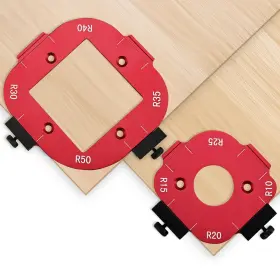 R10-R15-R20-R25 DRAXZOR Pack Router Corner Radius Template