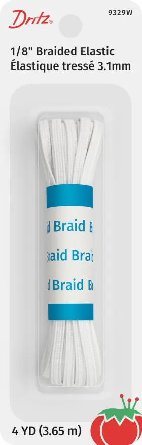 9329W DRITZ Braided Elastic