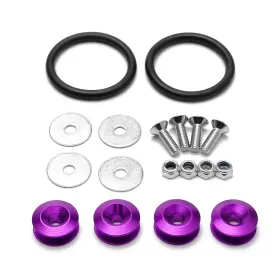 BX100224 DYNO RACING Cnc Billet Release Fasteners Car Kit
