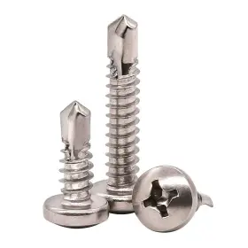 AB110606-25 EASTLO Pan Head Drilling Screws Phillips Drive