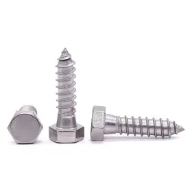 AB590303-10 EASTLO Hex Head Lag Screws Bolts Wood Steel