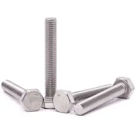 AB7001-25A04 EASTLO Hex Head Bolts Screws Steel Thread