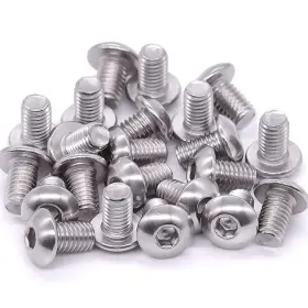 IB101006-100 EASTLO Head Socket Cap Screws Steel Hex Sock