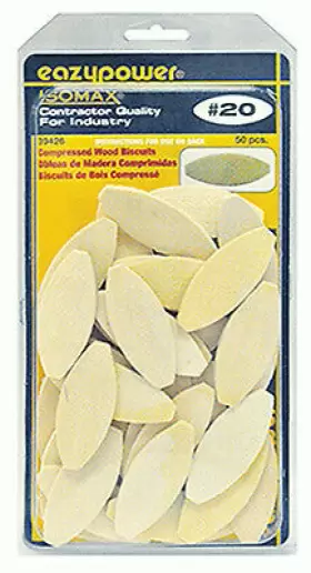 30022 EAZYPOWER CORP Pack Compressed Wood Biscuits Plate