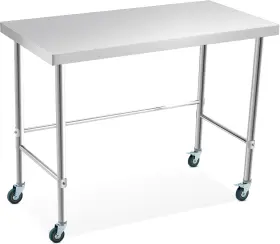 JHSJWSTEHW0XK6Q ECOEXPLORER Table Steel Kitchen Res