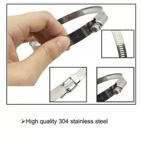 192242212577 EESTECK Steel Duct Hose Clamp Pip #2