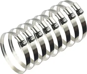 712317300079 EESTECK Steel Duct Hose Clamps