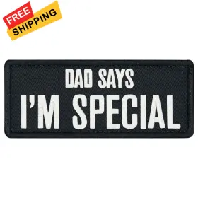 P16-1185-M EMBTAO Dad Says Iftm Tactical Patch Embroidered