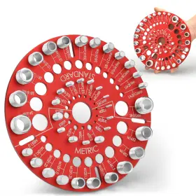 YUANBAN01 ESDABEM Nut Bolt Thread Checker Finder Standard