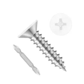 B02.W08X01-100 ETAUWE Flat Head Tapping Screws Wood
