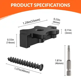 726084320444 FAC Hidden Deck Fasteners Decking Board Clips #2