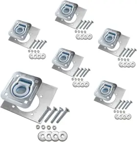 DR6000-P-6PK-HW FARM TOUGH TOOLS Recessed Recess Pan Ring Tie