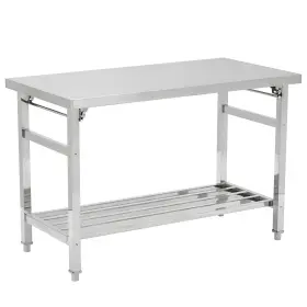 196336103543 FASHIONWU Steel Table Folding Kitchen