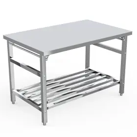 196336172013 FASHIONWU Steel Table Folding Kitchen
