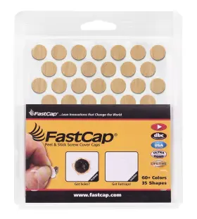 FC-9-16-74940 FASTCAP Screw Hole Covers Round Stickers Ideal