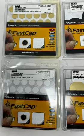 FC.MB.916.WH FASTCAP Set Mix Peel Stick Screw Cover Caps Pvc #2