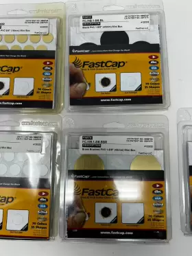 FC.MB.916.WH FASTCAP Set Mix Peel Stick Screw Cover Caps Pvc #3