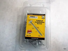 PHZ8.2.5.50 FASTCAP Powerhead Cabinet Wood Screws Pack