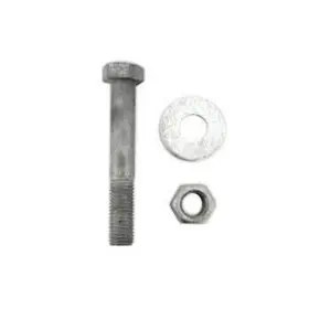 FD495430 FASTENER DEPOT Dipped Galvanized Hex Bolt Nuts Flat