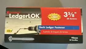608309405627 FASTENMASTER Fasten Madter Ledger Lok Deck