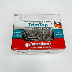 Trimtop FASTENMASTER Azek Steel Screw Acacia