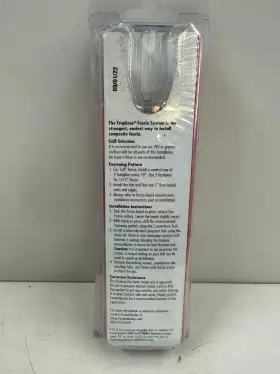 608309443971 FASTENMASTER Trapease Fascia Fastener Lin Saddle #2