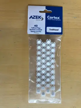 AZCTXTQUAD-40TD FASTENMASTER Azek Cortex Collated Plugs