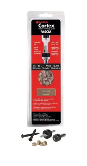 608309442936 FASTENMASTER CORTEX Hidden Fastening Trex Fascia