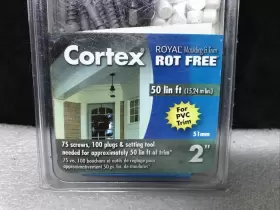 FMCTXT-RM50RFSM FASTENMASTER CORTEX Royal Molding Rot Pvc #2
