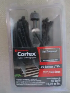 FMCTX-TX7STSSR FASTENMASTER Cortex Trex Transcend Screws Rum