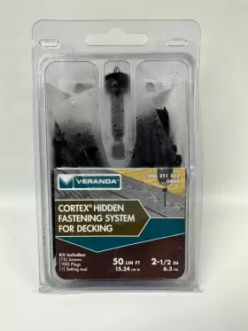 FMCTX-VA75GY FASTENMASTER Cortex Veranda Decking Screws Pack #3