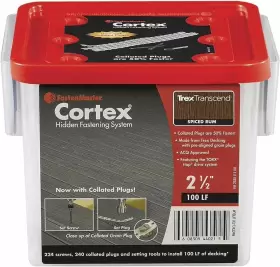 FMCTXCL-TX1LFTSSR FASTENMASTER Collated Cortex Trex Decking