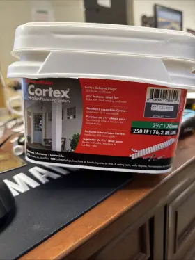 FMCTXTCL234-C2WR FASTENMASTER Cortex Hidden Fastening Sys