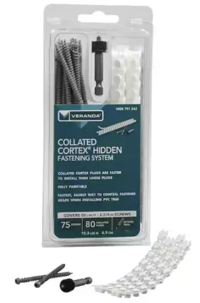 FMCTXTCL234-V5S FASTENMASTER Collated Cortex Hidden Fastening
