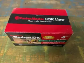 FMTLOK04-50 FASTENMASTER Timberlok Structural Wood Screws Hex #2
