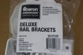 1004119658 FIBERON Armorguard Deluxe Railing Brackets Kit #3