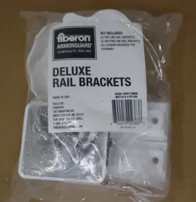 1004119658 FIBERON Armorguard Deluxe Railing Brackets Kit